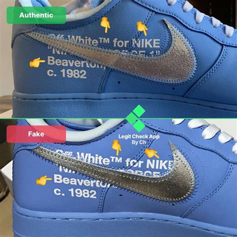 nike off white air force 1 real vs fake|air force 1 without metal.